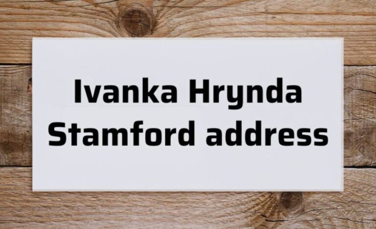 Ivanka Hrynda Stamford Address