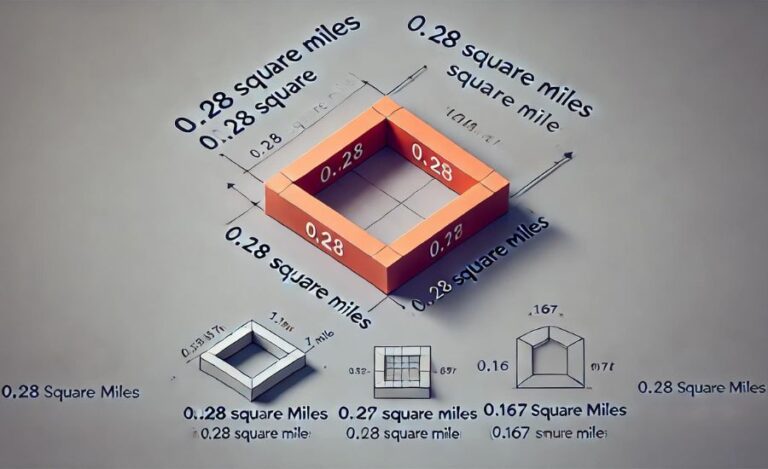 0.028 Sq Mile